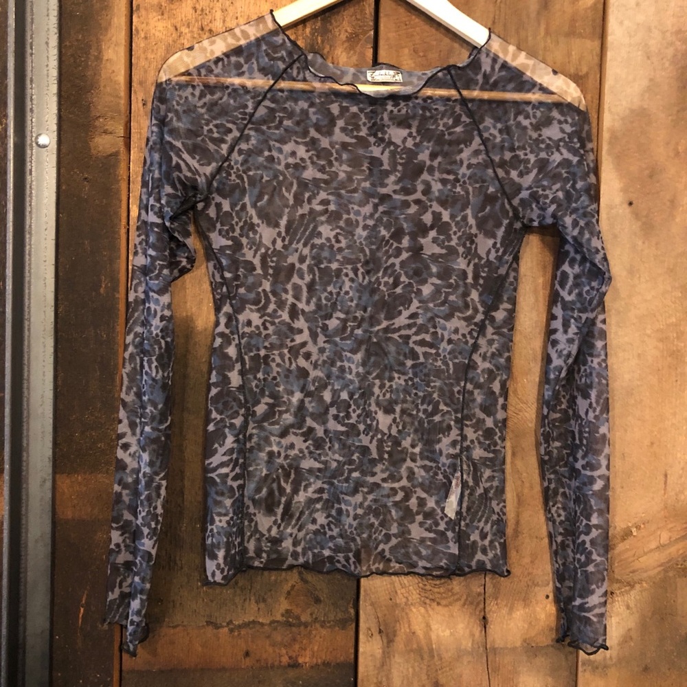 Free People Sheer Long Sleeve
